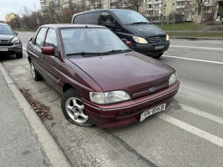 Червоний Форд Ескорт, об'ємом двигуна 1.6 л та пробігом 200 тис. км за 350 $, фото 1 на Automoto.ua