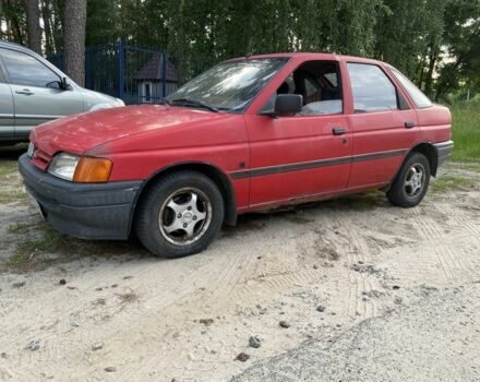 Червоний Форд Ескорт, об'ємом двигуна 1.8 л та пробігом 275 тис. км за 500 $, фото 1 на Automoto.ua