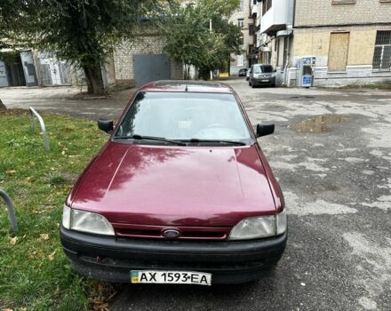 Червоний Форд Ескорт, об'ємом двигуна 10 л та пробігом 3 тис. км за 600 $, фото 1 на Automoto.ua