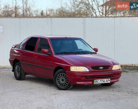 Червоний Форд Ескорт, об'ємом двигуна 1.6 л та пробігом 231 тис. км за 1350 $, фото 1 на Automoto.ua