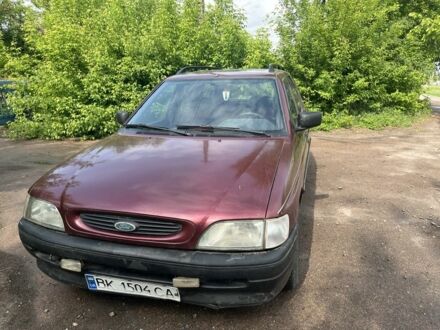 Форд Ескорт 1994 у Нежине на Automoto.ua Червоний Форд Ескорт, об'ємом двигуна 1.8 л та пробігом 300 тис. км за 1300 $, фото 1 на Automoto.ua