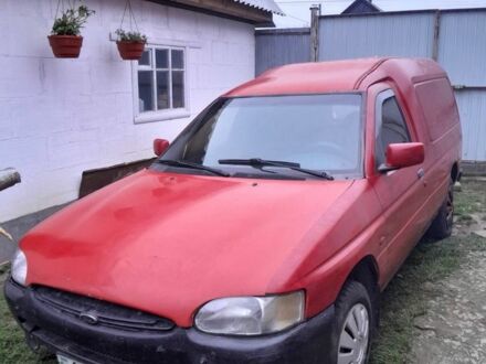 Красный Форд Эскорт, объемом двигателя 1.4 л и пробегом 170 тыс. км за 850 $, фото 1 на Automoto.ua
