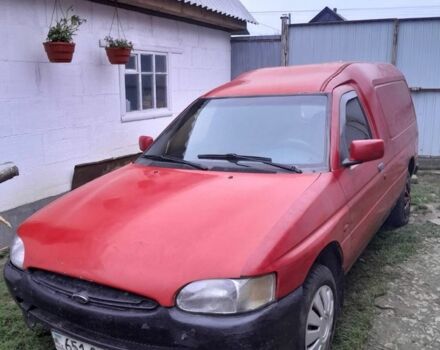 Красный Форд Эскорт, объемом двигателя 1.4 л и пробегом 170 тыс. км за 850 $, фото 1 на Automoto.ua