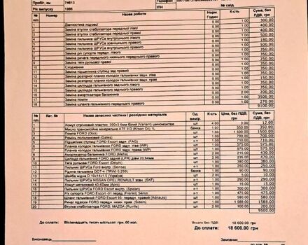 Форд Ескорт, об'ємом двигуна 1.6 л та пробігом 300 тис. км за 1750 $, фото 11 на Automoto.ua