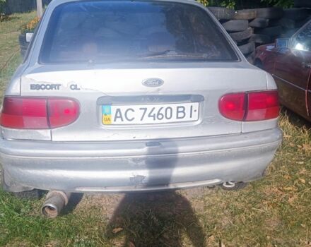 Сірий Форд Ескорт, об'ємом двигуна 1.4 л та пробігом 134 тис. км за 727 $, фото 7 на Automoto.ua