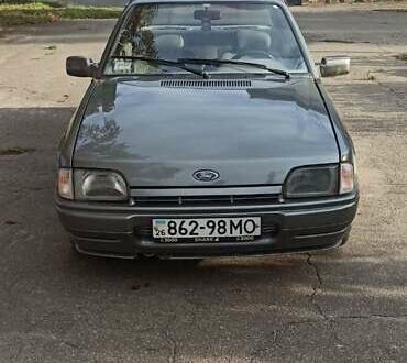 Форд Эскорт 1988 в Очакове на Automoto.ua Серый Форд Эскорт, объемом двигателя 1.4 л и пробегом 100 тыс. км за 1400 $, фото 1 на Automoto.ua