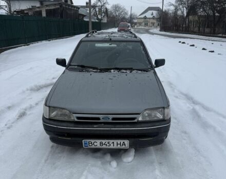 Серый Форд Эскорт, объемом двигателя 1.4 л и пробегом 200 тыс. км за 600 $, фото 1 на Automoto.ua