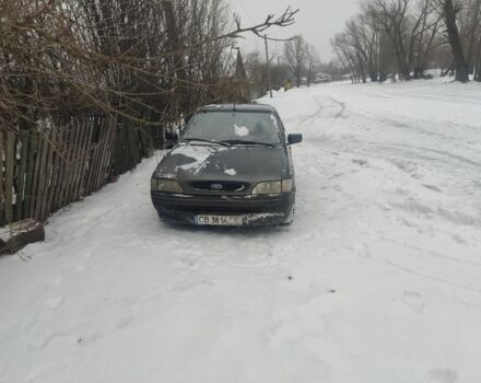 Серый Форд Эскорт, объемом двигателя 1.3 л и пробегом 80 тыс. км за 349 $, фото 1 на Automoto.ua