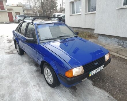 Синий Форд Эскорт, объемом двигателя 1.1 л и пробегом 77 тыс. км за 649 $, фото 5 на Automoto.ua