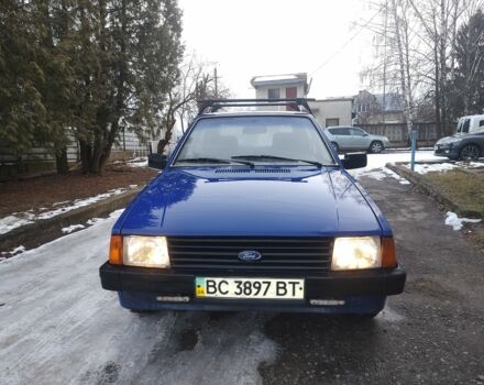 Синий Форд Эскорт, объемом двигателя 1.1 л и пробегом 77 тыс. км за 650 $, фото 2 на Automoto.ua