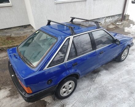 Синий Форд Эскорт, объемом двигателя 1.1 л и пробегом 77 тыс. км за 649 $, фото 8 на Automoto.ua