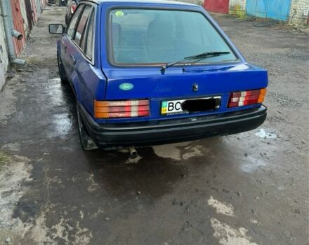 Синий Форд Эскорт, объемом двигателя 1.1 л и пробегом 69 тыс. км за 850 $, фото 3 на Automoto.ua