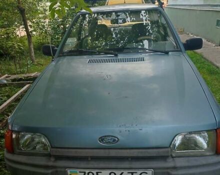 Синій Форд Ескорт, об'ємом двигуна 1.4 л та пробігом 478 тис. км за 1300 $, фото 16 на Automoto.ua