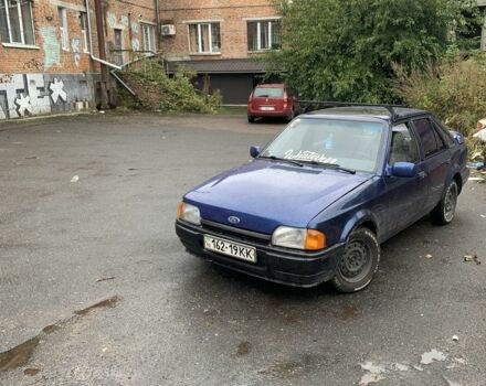 Синий Форд Эскорт, объемом двигателя 1.4 л и пробегом 117 тыс. км за 1100 $, фото 8 на Automoto.ua
