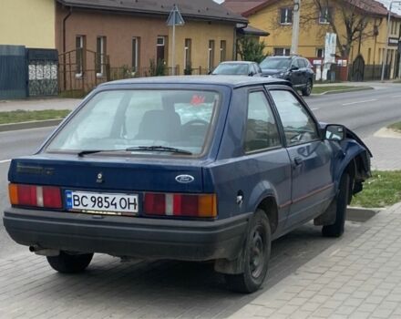 Синий Форд Эскорт, объемом двигателя 1.3 л и пробегом 3 тыс. км за 500 $, фото 7 на Automoto.ua
