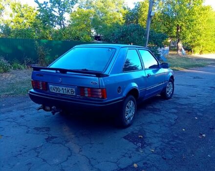 Синий Форд Эскорт, объемом двигателя 1.4 л и пробегом 215 тыс. км за 600 $, фото 3 на Automoto.ua