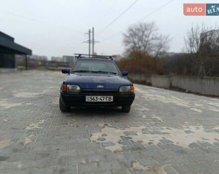 Синій Форд Ескорт, об'ємом двигуна 1.3 л та пробігом 250 тис. км за 700 $, фото 8 на Automoto.ua