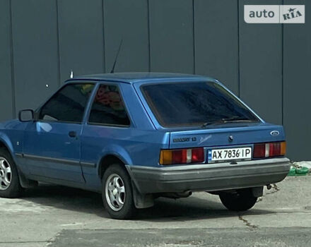 Синий Форд Эскорт, объемом двигателя 1.4 л и пробегом 99 тыс. км за 1250 $, фото 24 на Automoto.ua