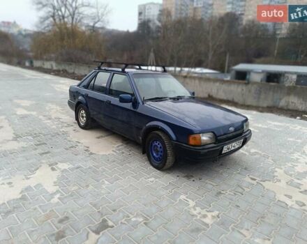 Синій Форд Ескорт, об'ємом двигуна 1.3 л та пробігом 250 тис. км за 700 $, фото 11 на Automoto.ua