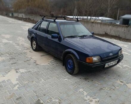 Синій Форд Ескорт, об'ємом двигуна 1.3 л та пробігом 250 тис. км за 700 $, фото 14 на Automoto.ua