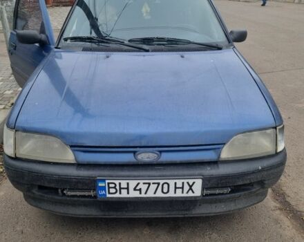 Синий Форд Эскорт, объемом двигателя 1 л и пробегом 200 тыс. км за 900 $, фото 1 на Automoto.ua