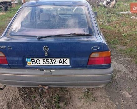 Синий Форд Эскорт, объемом двигателя 1.4 л и пробегом 500 тыс. км за 600 $, фото 2 на Automoto.ua