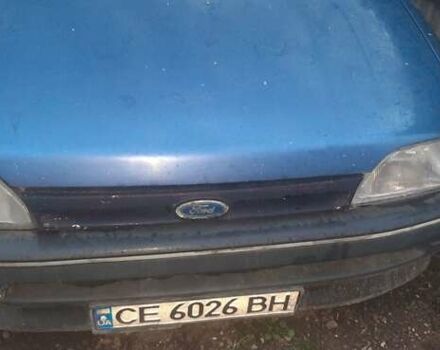 Синий Форд Эскорт, объемом двигателя 1.4 л и пробегом 300 тыс. км за 283 $, фото 3 на Automoto.ua