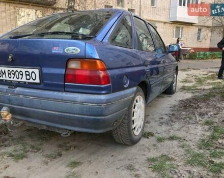 Синий Форд Эскорт, объемом двигателя 0 л и пробегом 161 тыс. км за 1500 $, фото 1 на Automoto.ua