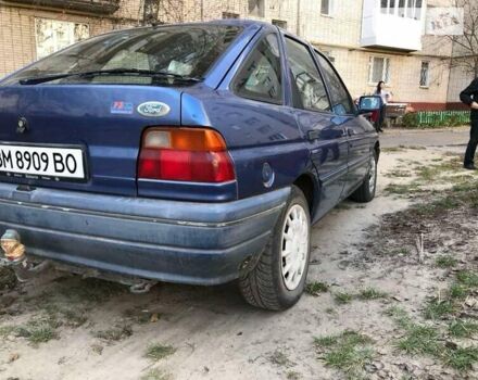 Синий Форд Эскорт, объемом двигателя 0 л и пробегом 161 тыс. км за 1500 $, фото 2 на Automoto.ua
