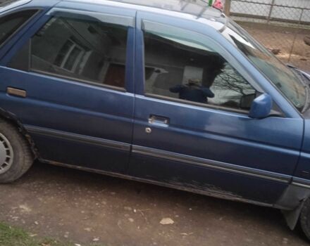 Синий Форд Эскорт, объемом двигателя 1.6 л и пробегом 280 тыс. км за 309 $, фото 5 на Automoto.ua