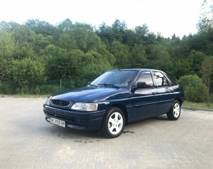 Синий Форд Эскорт, объемом двигателя 1.4 л и пробегом 130 тыс. км за 1000 $, фото 7 на Automoto.ua