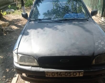 Синий Форд Эскорт, объемом двигателя 2 л и пробегом 100 тыс. км за 429 $, фото 2 на Automoto.ua