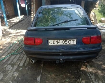 Синий Форд Эскорт, объемом двигателя 2 л и пробегом 100 тыс. км за 429 $, фото 1 на Automoto.ua