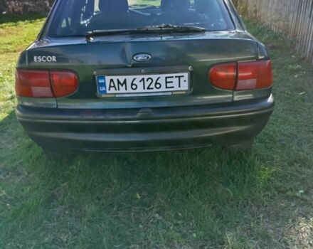 Синій Форд Ескорт, об'ємом двигуна 1.4 л та пробігом 1000 тис. км за 1000 $, фото 3 на Automoto.ua