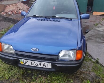 Синий Форд Эскорт, объемом двигателя 0 л и пробегом 124 тыс. км за 750 $, фото 7 на Automoto.ua