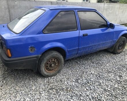 Синий Форд Эскорт, объемом двигателя 1.3 л и пробегом 3 тыс. км за 167 $, фото 1 на Automoto.ua
