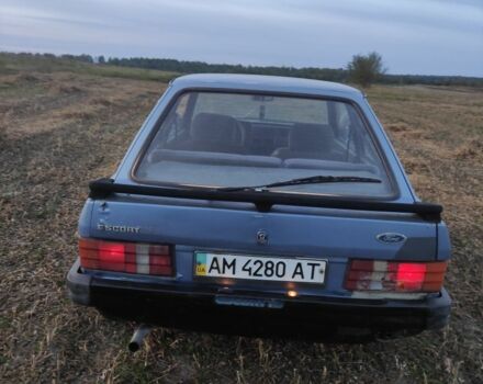Синій Форд Ескорт, об'ємом двигуна 1.4 л та пробігом 155 тис. км за 556 $, фото 3 на Automoto.ua