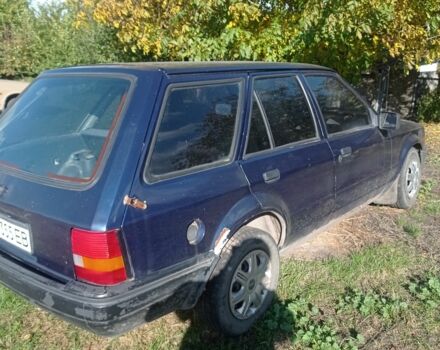 Синій Форд Ескорт, об'ємом двигуна 1.3 л та пробігом 200 тис. км за 800 $, фото 4 на Automoto.ua