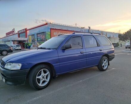 Синий Форд Эскорт, объемом двигателя 1.4 л и пробегом 33 тыс. км за 1800 $, фото 7 на Automoto.ua