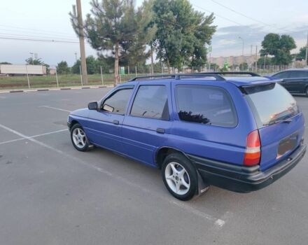 Синий Форд Эскорт, объемом двигателя 1.4 л и пробегом 34 тыс. км за 1600 $, фото 8 на Automoto.ua