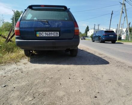 Синий Форд Эскорт, объемом двигателя 1.4 л и пробегом 55 тыс. км за 1000 $, фото 2 на Automoto.ua