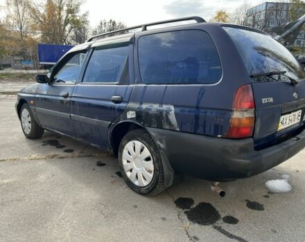 Синий Форд Эскорт, объемом двигателя 1.4 л и пробегом 200 тыс. км за 600 $, фото 8 на Automoto.ua