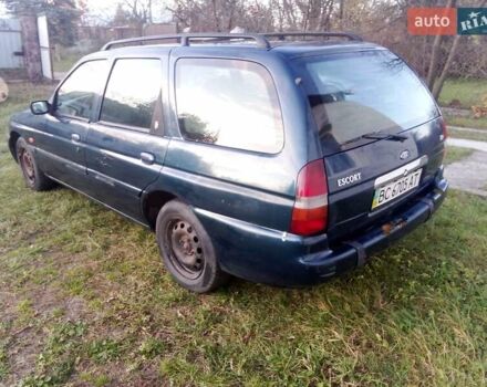 Синий Форд Эскорт, объемом двигателя 1.6 л и пробегом 150 тыс. км за 600 $, фото 8 на Automoto.ua