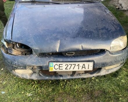 Синий Форд Эскорт, объемом двигателя 1.8 л и пробегом 58 тыс. км за 1000 $, фото 2 на Automoto.ua