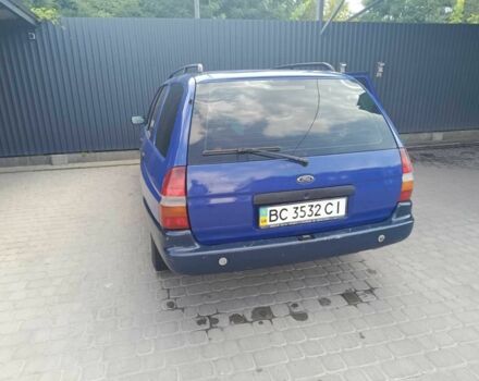 Синий Форд Эскорт, объемом двигателя 1.4 л и пробегом 41 тыс. км за 1600 $, фото 7 на Automoto.ua