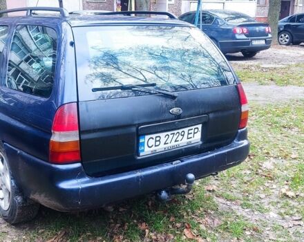 Синий Форд Эскорт, объемом двигателя 1.8 л и пробегом 360 тыс. км за 1600 $, фото 2 на Automoto.ua