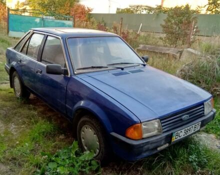 Синий Форд Эскорт, объемом двигателя 0 л и пробегом 70 тыс. км за 954 $, фото 1 на Automoto.ua