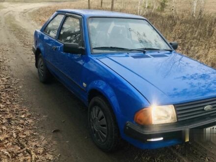 Форд Эскорт 1985 в Харькове на Automoto.ua Синий Форд Эскорт, объемом двигателя 0 л и пробегом 289 тыс. км за 1000 $, фото 1 на Automoto.ua