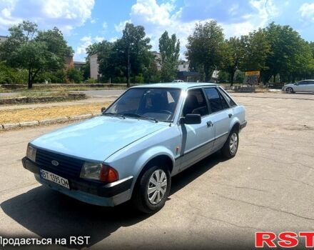Синий Форд Эскорт, объемом двигателя 1.1 л и пробегом 0 тыс. км за 750 $, фото 1 на Automoto.ua