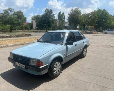 Синий Форд Эскорт, объемом двигателя 1.1 л и пробегом 280 тыс. км за 700 $, фото 1 на Automoto.ua